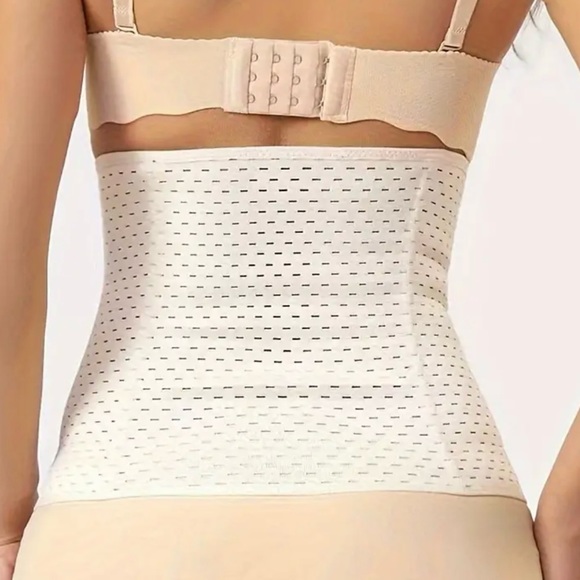 Breathable Beige waist training, slimming belt!! NEW! - Picture 2 of 3